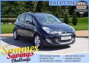 Used 2015 BLACK HYUNDAI IX20 MPV 1.6 STYLE 5d AUTO 123 BHP (reg. 2015-09-02) for sale in Saddleworth