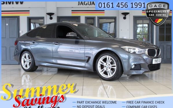 Used 2015 GREY BMW 3 SERIES Hatchback 2.0 320D M SPORT GRAN TURISMO 5d AUTO 181 BHP (reg. 2015-05-21) for sale in Hazel Grove