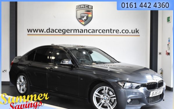 Used 2015 GREY BMW 3 SERIES Saloon 3.0 330D M SPORT 4DR 255 BHP (reg. 2015-03-26) for sale in Urmston