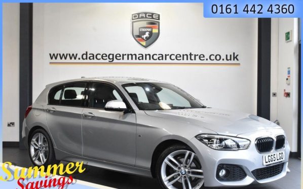 Used 2015 SILVER BMW 1 SERIES Hatchback 1.5 116D M SPORT 5DR 114 BHP (reg. 2015-10-16) for sale in Urmston