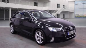 Used 2016 BLACK AUDI A3 Hatchback 2.0 TDI SPORT 5d 148 BHP (reg. 2016-11-30) for sale in Saddleworth