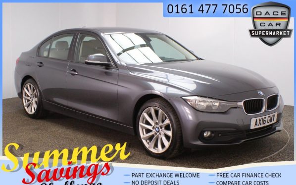 Used 2016 GREY BMW 3 SERIES Saloon 2.0 320D SE 4d AUTO 188 BHP (reg. 2016-07-16) for sale in Saddleworth