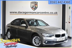 Used 2017 SILVER BMW 3 SERIES Saloon 2.0 320D ED PLUS 4DR AUTO 161 BHP (reg. 2017-03-06) for sale in Urmston