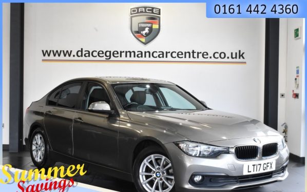 Used 2017 SILVER BMW 3 SERIES Saloon 2.0 320D ED PLUS 4DR AUTO 161 BHP (reg. 2017-03-06) for sale in Urmston