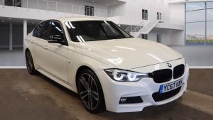 Used 2017 WHITE BMW 3 SERIES Saloon 2.0 320D M SPORT SHADOW EDITION 4d AUTO 188 BHP (reg. 2017-09-28) for sale in Farnworth