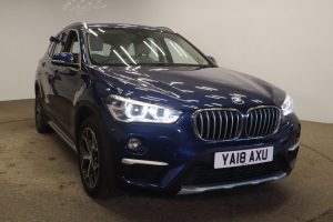 Used 2018 BLUE BMW X1 Estate 1.5 SDRIVE18I XLINE 5d 139 BHP (reg. 2018-06-11) for sale in Farnworth