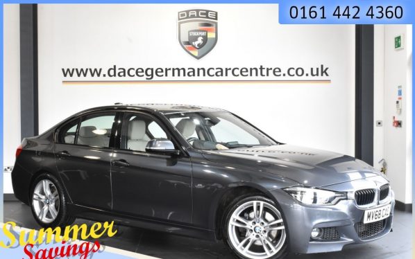 Used 2018 GREY BMW 3 SERIES Saloon 2.0 320D M SPORT 4d 188 BHP (reg. 2018-11-30) for sale in Urmston