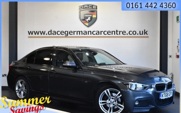 Used 2018 GREY BMW 3 SERIES Saloon 2.0 320I M SPORT 4d 181 BHP (reg. 2018-11-30) for sale in Urmston