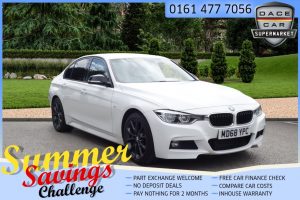 Used 2018 WHITE BMW 3 SERIES Saloon 2.0 320D M SPORT 4DR 188 BHP (reg. 2018-09-18) for sale in Saddleworth