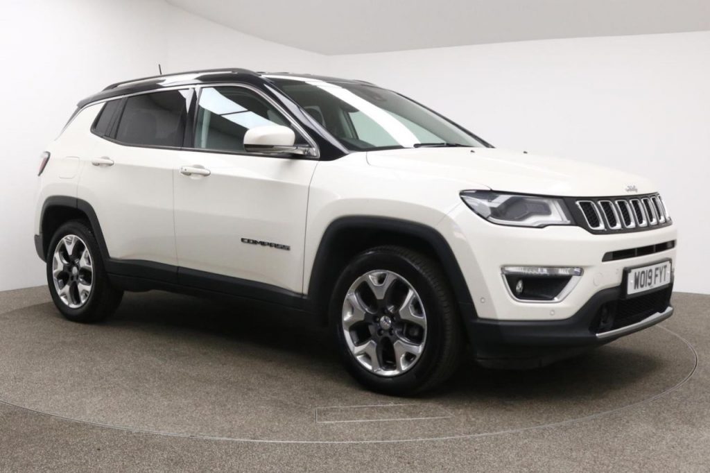 Used 2019 BLACK JEEP COMPASS Estate 1.4 MULTIAIR II LIMITED 5d 138 BHP (reg. 2019-05-31) for sale in Farnworth