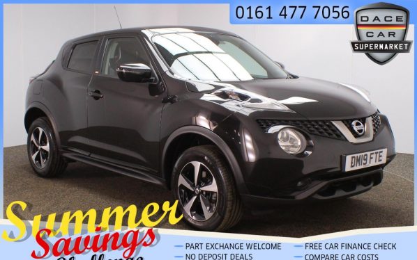 Used 2019 BLACK NISSAN JUKE Hatchback 1.6 BOSE PERSONAL EDITION XTRONIC 5d AUTO 112 BHP (reg. 2019-06-30) for sale in Saddleworth