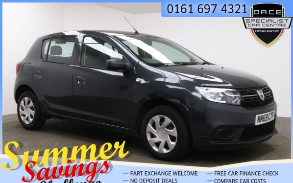 Used 2019 GREY DACIA SANDERO Hatchback 0.9 ESSENTIAL TCE 5d 90 BHP (reg. 2019-11-29) for sale in Farnworth