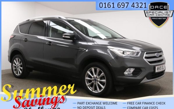 Used 2019 GREY FORD KUGA Hatchback 1.5 TITANIUM EDITION TDCI 5d 119 BHP (reg. 2019-06-19) for sale in Farnworth