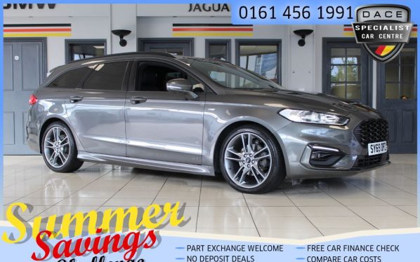 Used 2019 GREY FORD MONDEO Estate 2.0 ST-LINE EDITION ECOBLUE 5d AUTO 188 BHP (reg. 2019-09-26) for sale in Hazel Grove