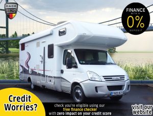 Used 2009 WHITE IVECO CAMPER VAN CAMPERVAN Hobby Sphinx 770 3.0 5d (reg. 2009-03-28) for sale in Stockport