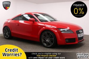 Used 2010 RED AUDI TT Coupe 2.0 TFSI S LINE SPECIAL EDITION 2d 200 BHP (reg. 2010-05-24) for sale in Manchester