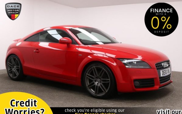 Used 2010 RED AUDI TT Coupe 2.0 TFSI S LINE SPECIAL EDITION 2d 200 BHP (reg. 2010-05-24) for sale in Manchester