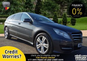 Used 2011 GREY MERCEDES-BENZ R CLASS Estate 3.0 R350 CDI 4MATIC 5d 265 BHP (reg. 2011-11-18) for sale in Stockport