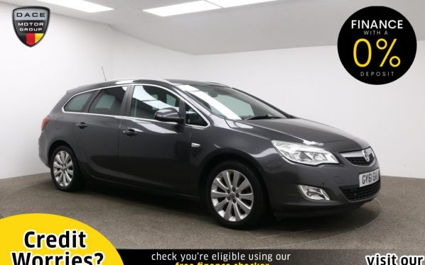 Used 2011 GREY VAUXHALL ASTRA Estate 1.6 SE 5d 113 BHP (reg. 2011-10-28) for sale in Manchester