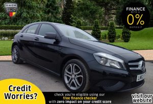 Used 2013 BLACK MERCEDES-BENZ A-CLASS Hatchback 1.5 A180 CDI BLUEEFFICIENCY SPORT 5d 109 BHP (reg. 2013-11-12) for sale in Stockport