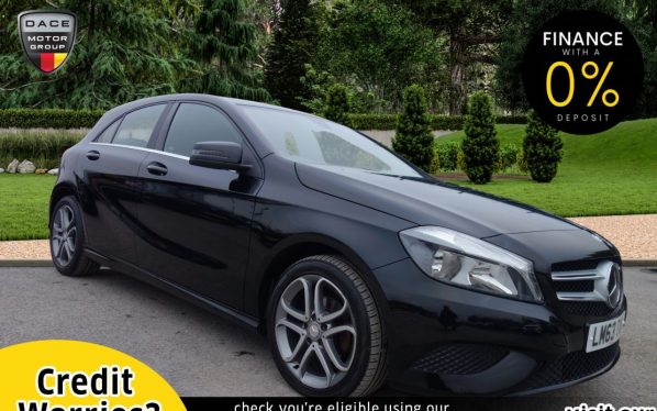 Used 2013 BLACK MERCEDES-BENZ A-CLASS Hatchback 1.5 A180 CDI BLUEEFFICIENCY SPORT 5d 109 BHP (reg. 2013-11-12) for sale in Stockport