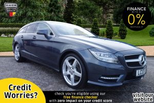 Used 2013 GREY MERCEDES-BENZ CLS CLASS Estate 3.0 CLS350 CDI BLUEEFFICIENCY AMG SPORT 5d 262 BHP (reg. 2013-06-20) for sale in Stockport