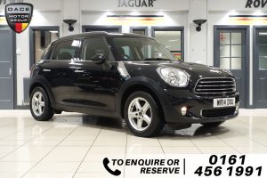 Used 2014 BLACK MINI COUNTRYMAN Hatchback 1.6 COOPER D 5d 112 BHP (reg. 2014-04-23) for sale in Wilmslow