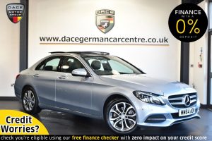 Used 2014 SILVER MERCEDES-BENZ C-CLASS Saloon 2.0 C200 SPORT 4DR AUTO 184 BHP (reg. 2014-12-15) for sale in Altrincham