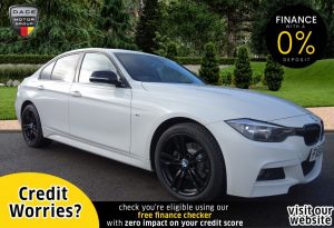 Used 2014 WHITE BMW 3 SERIES Saloon 2.0 320D XDRIVE M SPORT 4d AUTO 181 BHP (reg. 2014-12-01) for sale in Stockport