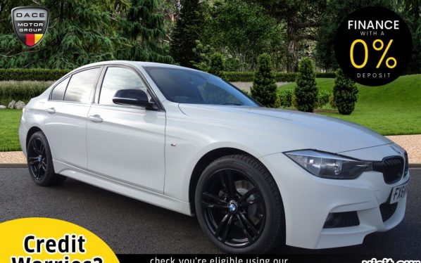 Used 2014 WHITE BMW 3 SERIES Saloon 2.0 320D XDRIVE M SPORT 4d AUTO 181 BHP (reg. 2014-12-01) for sale in Stockport