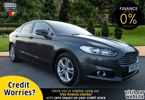 Used 2015 GREY FORD MONDEO Hatchback 2.0 TITANIUM TDCI 5d AUTO 177 BHP (reg. 2015-11-07) for sale in Stockport