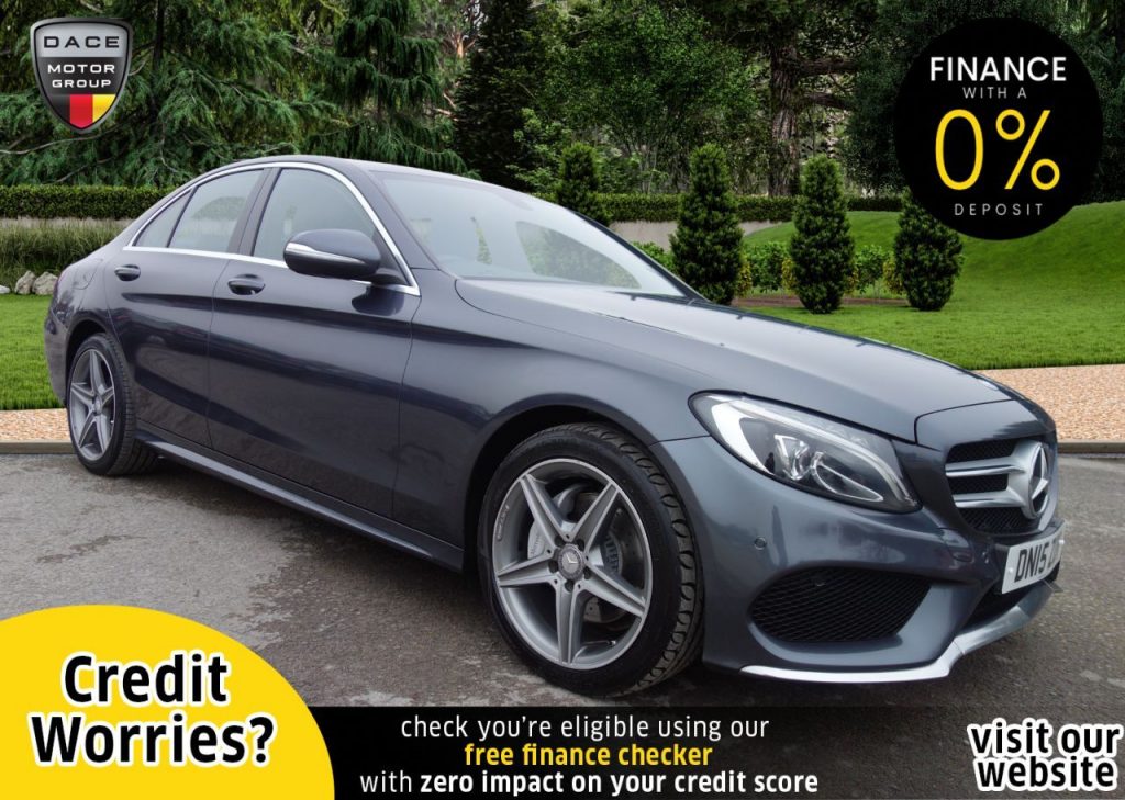 Used_2015_GREY_MERCEDES-BENZ_C-CLASS_1