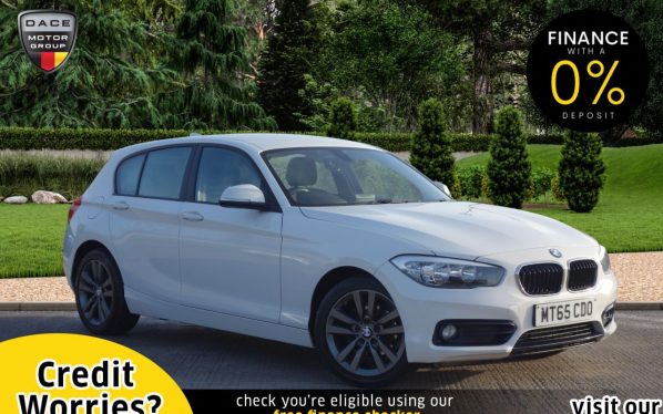 Used 2015 WHITE BMW 1 SERIES Hatchback 1.5 116D SPORT 5d 114 BHP (reg. 2015-10-08) for sale in Stockport