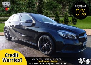 Used 2016 BLACK MERCEDES-BENZ A-CLASS Hatchback 1.5 A 180 D SPORT PREMIUM PLUS 5d 107 BHP (reg. 2016-01-29) for sale in Stockport