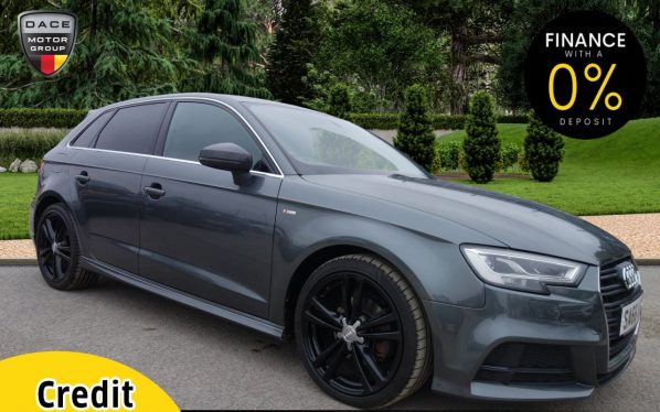 Used 2016 GREY AUDI A3 Hatchback 2.0 TDI S LINE 5d 148 BHP (reg. 2016-10-21) for sale in Stockport