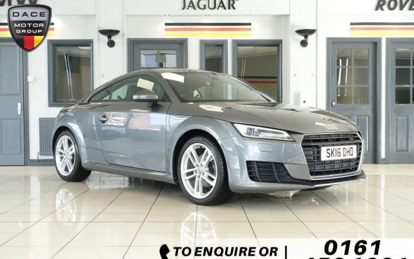 Used 2016 GREY AUDI TT Coupe 2.0 TFSI SPORT 2d 227 BHP (reg. 2016-03-01) for sale in Wilmslow