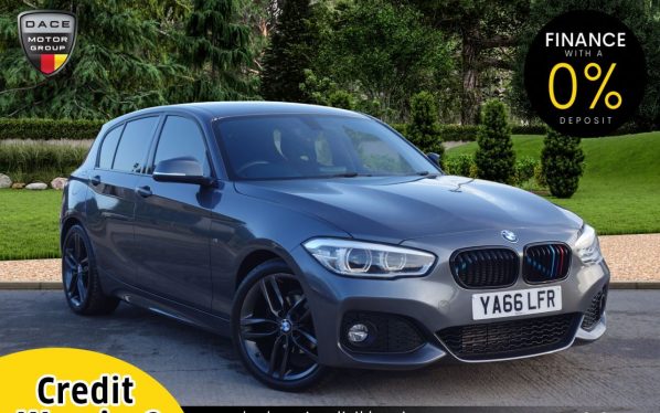 Used 2016 GREY BMW 1 SERIES Hatchback 2.0 118D M SPORT 5d AUTO 147 BHP (reg. 2016-12-21) for sale in Stockport
