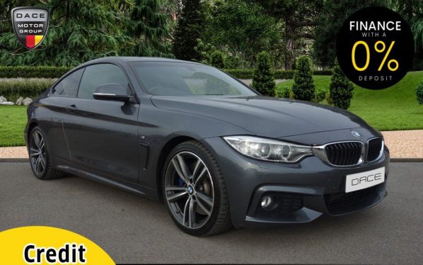 Used 2016 GREY BMW 4 SERIES Coupe 3.0 430D M SPORT 2d AUTO 255 BHP (reg. 2016-03-24) for sale in Stockport