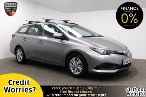 Used 2016 GREY TOYOTA AURIS Estate 1.4 D-4D ACTIVE TOURING SPORTS 5d 89 BHP (reg. 2016-02-15) for sale in Manchester