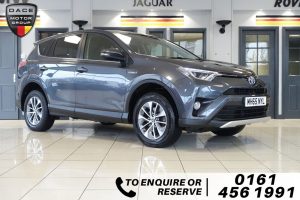 Used 2016 GREY TOYOTA RAV4 SUV 2.5 VVT-I BUSINESS EDITION PLUS 5d AUTO 197 BHP (reg. 2016-02-22) for sale in Wilmslow