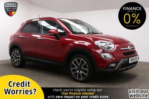 Used 2016 RED FIAT 500X Hatchback 1.4 MULTIAIR CROSS PLUS 5d 140 BHP (reg. 2016-03-18) for sale in Manchester