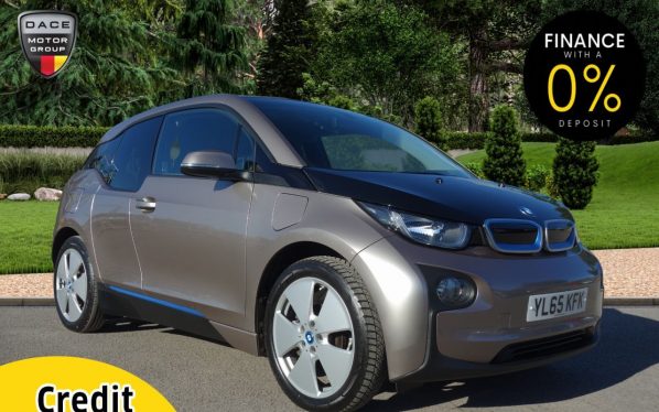 Used 2016 SILVER BMW I3 Hatchback 0.6 I3 RANGE EXTENDER 60AH 5d AUTO 168 BHP (reg. 2016-01-28) for sale in Stockport