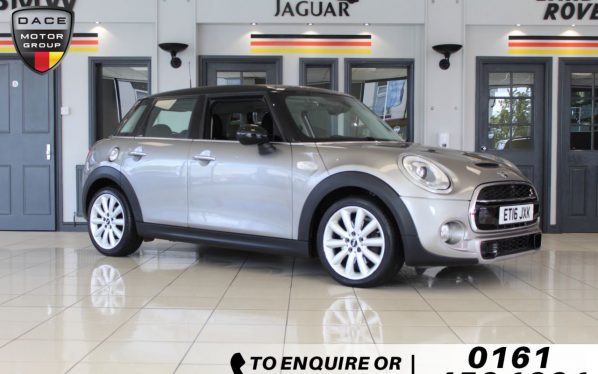 Used 2016 SILVER MINI HATCH COOPER Hatchback 2.0 COOPER SD 5d AUTO 168 BHP (reg. 2016-06-28) for sale in Wilmslow