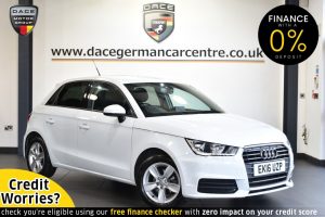 Used 2016 WHITE AUDI A1 Hatchback 1.0 SPORTBACK TFSI SE 5DR 93 BHP (reg. 2016-04-06) for sale in Altrincham