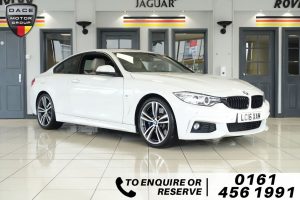 Used 2016 WHITE BMW 4 SERIES Coupe 2.0 430I M SPORT PLUS PACK 2d AUTO 248 BHP (reg. 2016-05-27) for sale in Wilmslow