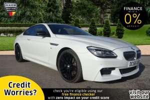 Used 2016 WHITE BMW 6 SERIES Coupe 3.0 640D M SPORT 2d AUTO 309 BHP (reg. 2016-12-08) for sale in Stockport