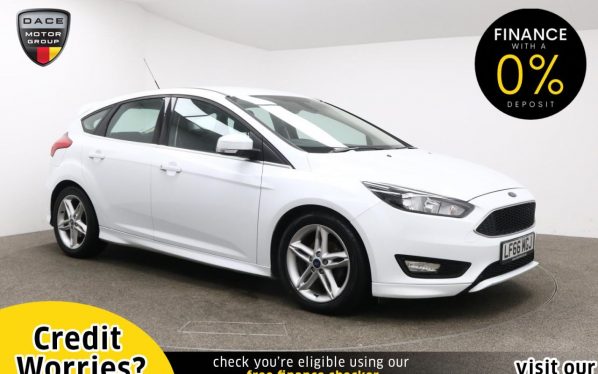 Used 2016 WHITE FORD FOCUS Hatchback 1.5 ZETEC S TDCI 5d 118 BHP (reg. 2016-09-28) for sale in Manchester