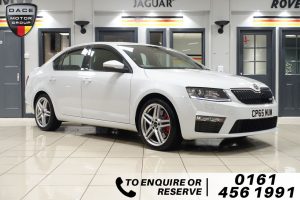 Used 2016 WHITE SKODA OCTAVIA Hatchback 2.0 VRS TSI DSG 5d AUTO 217 BHP (reg. 2016-01-20) for sale in Wilmslow