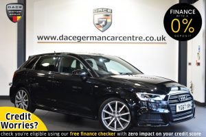 Used 2017 BLACK AUDI A3 Hatchback 2.0 TDI BLACK EDITION 5DR 148 BHP (reg. 2017-09-11) for sale in Altrincham