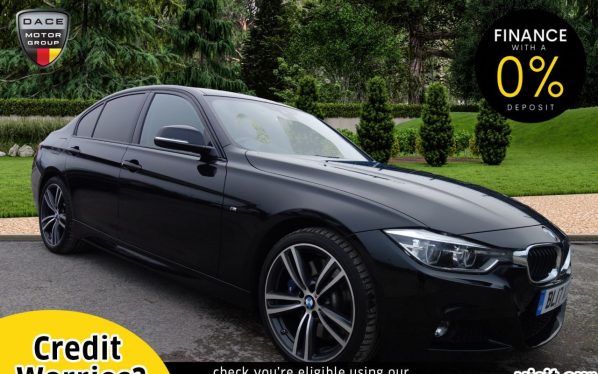 Used 2017 BLACK BMW 3 SERIES Saloon 3.0 340I M SPORT 4d 322 BHP (reg. 2017-05-26) for sale in Stockport